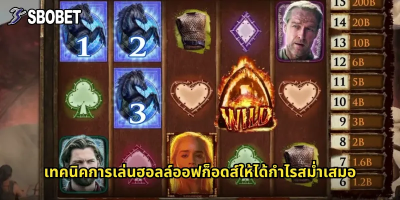 เทคนิคการเล่นฮอลล์ออฟก็อดส์ให้ได้กำไรสม่ำเสมอ