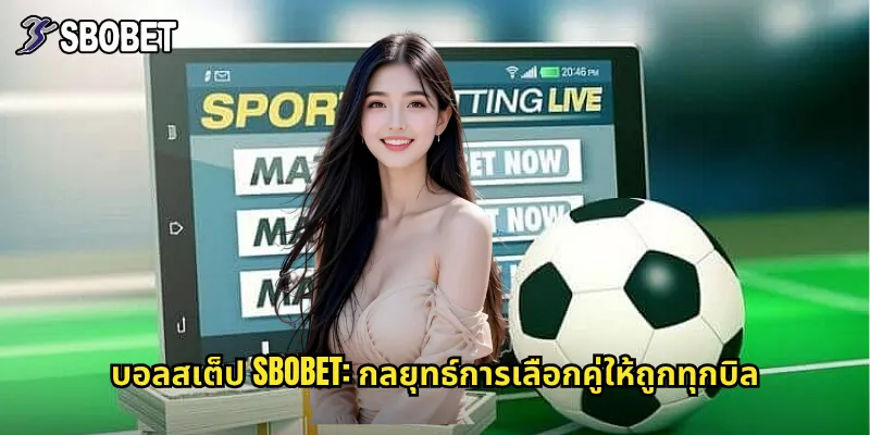 บอลสเต็ป sbobet: กลยุทธ์การเลือกคู่ให้ถูกทุกบิล