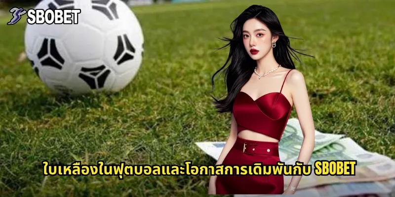 ใบเหลือง sbobet เดิมพันจำนวนใบเหลืองแม่นยำทุกนัดการแข่งขัน 2 ใบเหลืองในฟุตบอลและโอกาสการเดิมพันกับ sbobet